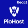 Piohost - Domain and Web Hosting React Nextjs Template