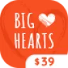 BigHearts - Tema de Caridad y Donaciones para WordPress