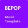 Bepop - Non-stop Music Template