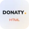 Donaty - Charity Landing Page HTML Template