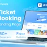 Flight Ticket Booking Website Template