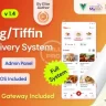 TiffinKing - Sistema de Pedidos/Catering Tiffin con Panel Administrador y Aplicación para Entregadores | POS