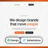 Agnova - Agencia y Portafolio Tailwind CSS & Django