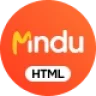 Mindu – Cursos de Colegio, Escuela y Curso en Línea HTML Plantilla