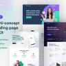 Multi-concept Landing page UI Kit V2