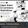 Commercy - E-Commerce Illustration Set